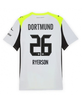 Billige Fotballdrakt Borussia Dortmund Julian Ryerson #26 Replika Bortedrakt 2025-26 Kortermet Billige Fotballdrakt Borussia Dortmund Julian Ryerson #26 Replika Bortedrakt 2025-26 Kortermet